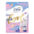 Набор подарочный для женщин, Dove, Позволь им сиять, гель для умывания + антиперспирант шариковый - фото 2