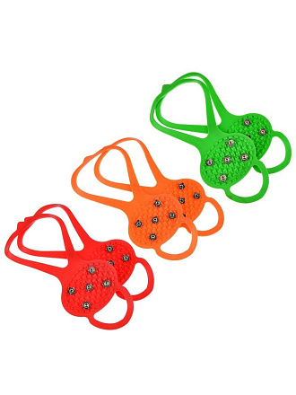 Ледоходы 24х10х1.5 см, р. 35-45, 2 шт, резина, 5 шипов, SilaPro, 118-037