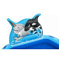 Игровой центр-бассейн Bestway, 134х131х73 см, Polar Pals, 53156, 84 л, 2 кольца, 2 рыбы, тюлень - фото 10