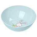 Набор посуды пластик, 3 шт, тарелка D215, миска D130мм, кружка 280мл, светло-голубой, 221151914/02 - фото 3