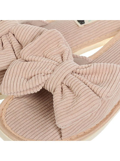 Тапки для женщин, бежевые, р. 36-37, открытые, Forio, 125-8886Ф