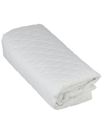 Наматрасник 160х200 см, 100% полиэфирное волокно, на резинке, ТМ Эдом, стеганый, 14688-П10