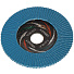 Круг лепестковый торцевой КЛТ1 для УШМ, LugaAbrasiv, диаметр 125 мм, посадочный диаметр 22 мм, зерн ZK120, шлифовальный - фото 2