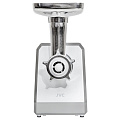 Мясорубка электрическая JVC, JK-MG127, 2500 Вт, реверс, 2.7 кг/мин, пластик, с отсеком для хранения насадок, белый, серебристая - фото 6