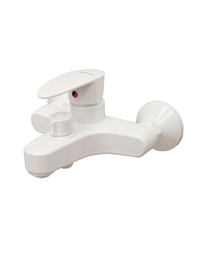 Смеситель для ванны, Stemix, короткий излив, с картриджем, пластиковый корпус, PL700-009E