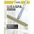 Швабра-окномойка губка, поролон-сетка, резина, 130х25 см, желтый, телескопическая ручка, Марья Искусница, KD-W08-10 - фото 7