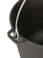 Казан чугун, 10 л, с крышкой, крышка чугун, с дужкой, Гардарика, 1510-3 - фото 5