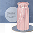Ваза керамика, настольная, 25 см, Оригами, Y6-2012, розовая - фото 5