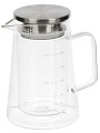 Чайник заварочный стекло, 0.65 л, Barouge, Brewing Pot, BF-518 - фото 3