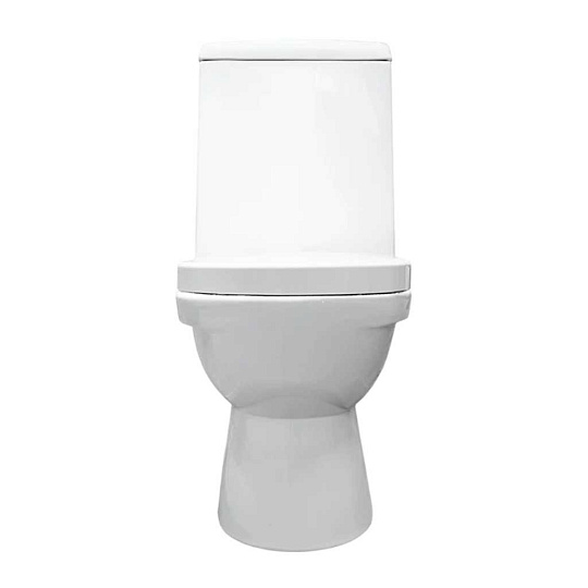 Унитаз-компакт Sanita Luxe, Next, горизонтальный выпуск, дюропластовое сиденье, 2 режима, мультилифт