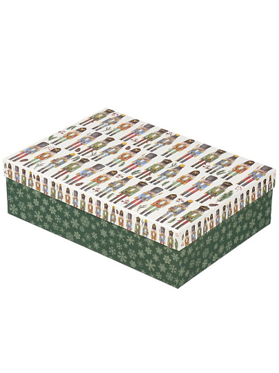 Коробка подарочная картон, 35х25х10 см, в ассортименте, Волшебный праздник, A470120