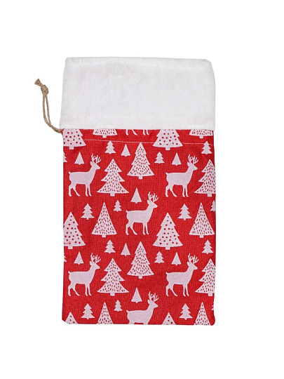 Мешок новогодний 32х20 см, Y4-5624