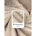 Плед 1.5-спальный, 150х200 см, велсофт жаккард, 100% полиэстер, Silvano, ZigZag, молочный, 150/014-ZZG/CL - фото 10