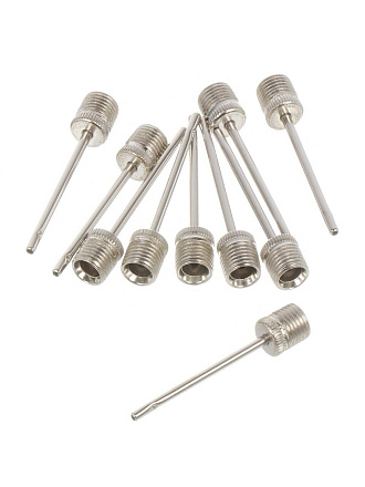 Набор для накачивания мячей, 4 см, 10 насадок, игла в комплекте, D010002