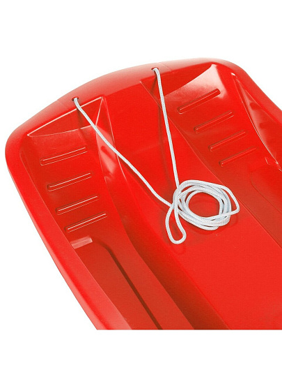 Санки-ледянки пластик, 41х81 см, красные, Стандарт Пластик Групп