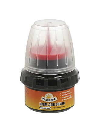 Крем Pregrada, для обуви, 50 мл, бесцветный, PR-622