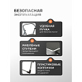Стремянка 1 секция, 4 ступени, металл, 150 кг, 0.6 мм, WK6018J-4A - фото 4