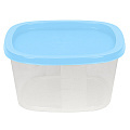 Контейнер пищевой пластик, 0.9 л, квадратный, Мультипласт, Пастель, MPG7228 - фото 3