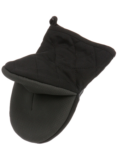 Прихватка-варежка 20х15 см, 100%пэ, черн, B180049