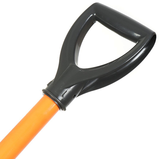 Лопата для снега пластик, 410х350х1000 мм, черенок алюминиевый, Агропласт, Авто-Ирбис, С0019