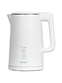 Чайник электрический Pioneer, KE577M, белый, 1.5 л, 2000 Вт, скрытый нагревательный элемент, металл
