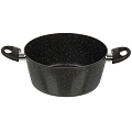 Кастрюля алюминий, антипригарное покрытие, 3.9 л, с крышкой, крышка стекло, Moulin villa, Titan Urban, TMCS-24-I, индукция - фото 4