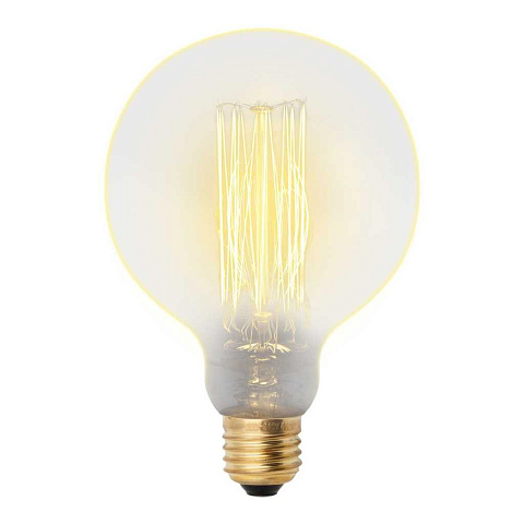 Лампа накаливания E27, 60 Вт, шар, форма нити VW, Uniel, Vintage, UL-00000479