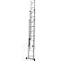Лестница приставная, 3 секции, 8 ступеней, алюминий, 2 м, 150 кг, NV 1230, 1230308 - фото 13
