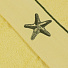 Полотенце банное 70х140 см, 100% хлопок, 450 г/м2, Морская звезда, подарочная упаковка, Silvano, желтое, Турция, FT-9-0901 - фото 2