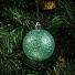 Елочный шар 6 шт, зеленый, белый, 6 см, SYQB-0122292 - фото 4
