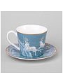 Чайная пара фарфор, 2 предмета, на 1 персону, 300 мл, Lefard, Снежная королева, 590-625 - фото 2
