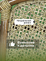 Мебель садовая Мария, оливковая, стол, 55х55х56 см, 2 кресла, подушка бежевая, 110 кг, подушка бежевая, IND11B - фото 5