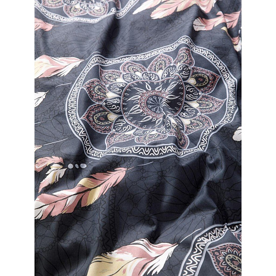 Постельное белье 2-спальное, простыня 180х215 см, 2 наволочки 70х70 см, пододеяльник 175х215 см, Luisa de Rizzo, бязь, коллекция Ловец снов