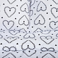 Постельное бельё &amp;quot;Этель&amp;quot; Дуэт Grey heart 143*215 см - 2 шт, 240*220 см, 70*70 см - 2 шт, 6771600 - фото 2