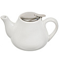 Чайник заварочный керамика, 0.95 л, Loraine, 23056-4, белый