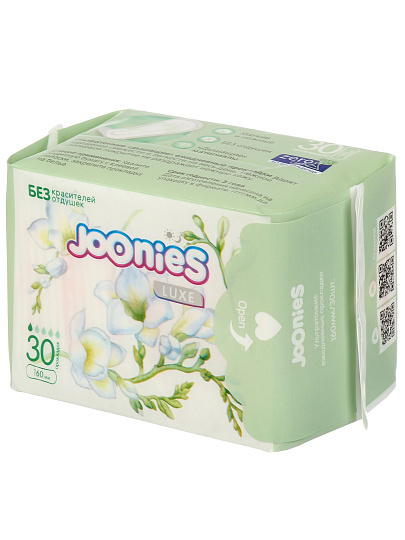 Прокладки женские Joonies, Luxe, ежедневные, 30 шт