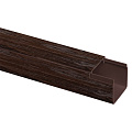 Кабель-канал пластик, 25х25 мм, 2 м, венге, TDM Electric, 3D, ЭКО, SQ0402-2406