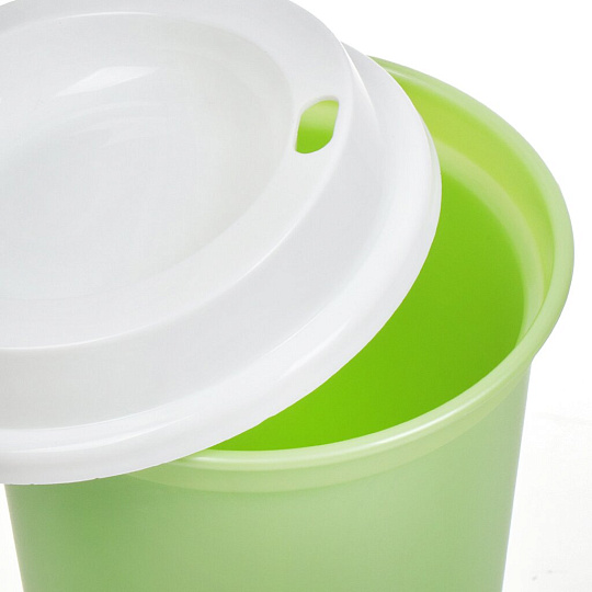 Стакан-тамблер полипропилен, 0.4 л, универсальная горловина, Wowbottles, полипропилен, с трубочкой, с крышкой, в ассортименте, КК3170