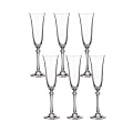 Бокал для шампанского, 190 мл, стекло, 6 шт, Bohemia, Asio/Alexandra, 13995 - фото 2