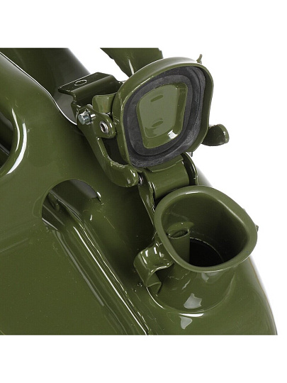 Канистра сталь, для топлива, 10 л, вертикальная, крышка с фиксатором, № 1, Павловская заря