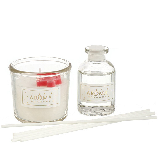 Набор Aroma Harmony, Каштановый пудинг, диффузор 30 мл + свеча 60 гр., АН4049
