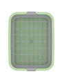 Лоток с сеткой, с бортиком, зеленый, Альтернатива, Барсик, М6932 - фото 4
