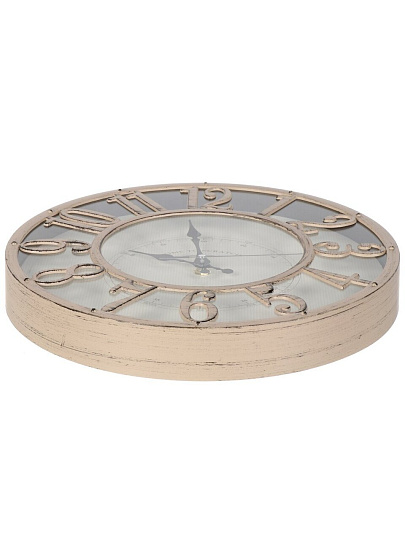 Часы настенные, кварцевые, 30 см, круглые, пластик, Y6-10680