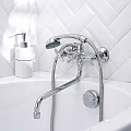 Смеситель для ванны, РМС, с кран-буксой, хром, SL72-143 - фото 7