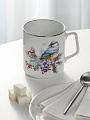 Кружка фарфор, 350 мл, Эльза Зимнее утро, Добрушский фарфоровый завод, 4С1932Ф34 - фото 2