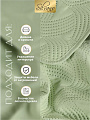 Покрывало евро, 240х220 см, 100% полиэстер, стеганое, Silvano, Ультрасоник Геометрия, зеленое - фото 7