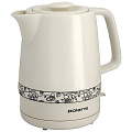 Чайник электрический Polaris, PWK 1731CC, 1.7 л, 2200 Вт, скрытый нагревательный элемент, керамика