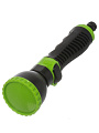Насадка для полива пластик, быстросъемная, с кнопкой, Grandy, JS-9319, черно-зеленая - фото 2