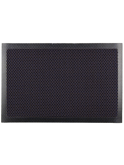 Коврик грязезащитный, 40х60х0.7 см, прямоугольный, сине-золотой, Mesh mat Комфорт, ComeForte, MM-05