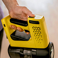 Пылесос аккумуляторный, вертикальный, Karcher, VC 4 Cordless myHome, 140 Вт, с контейнером, 0.65 л, 2.5 А.ч, сухая уборка, белый - фото 8